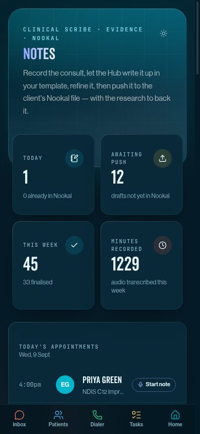 Praxa on mobile — notes